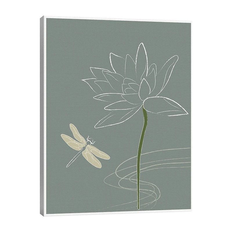 Lumaprints Japanese Art Style Drawing Canvas Art