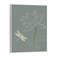 Lumaprints Japanese Art Style Drawing Canvas Art