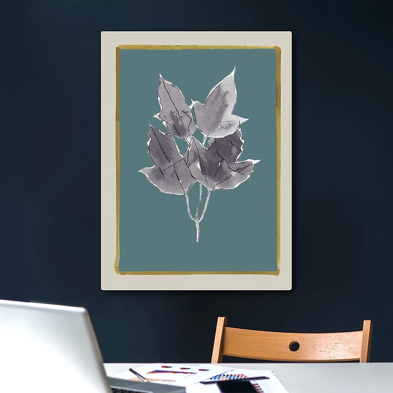 Lumaprints Botanic Yellow Ii Modern Canvas Art