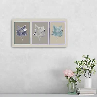 Lumaprints Three Botanicals I Modern Canvas Art