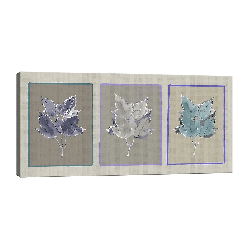 Lumaprints Three Botanicals I Modern Canvas Art