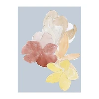 Lumaprints Blue Floral Block I Modern Canvas Art