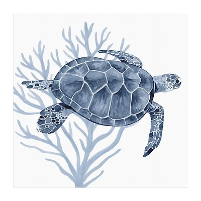 Lumaprints Deep Blue Sea Xvii Coastal Canvas Art