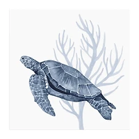 Lumaprints Deep Blue Sea Xviii Coastal Canvas Art