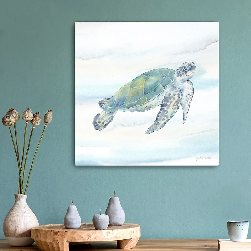 Lumaprints Great Blue Sea Xii Canvas Art