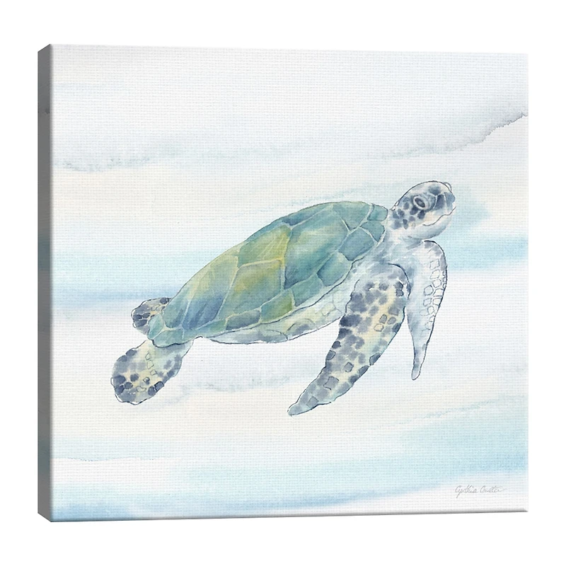 Lumaprints Great Blue Sea Xii Canvas Art