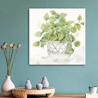 Lumaprints Houseplant I Philodendron Canvas Art