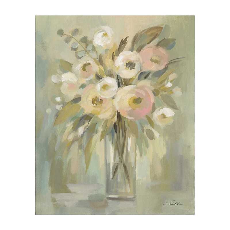Lumaprints Painterly Strokes Floral Canvas Art