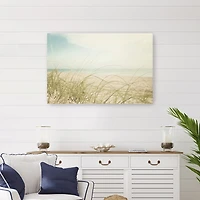Lumaprints Beach Grass V Light Canvas Art
