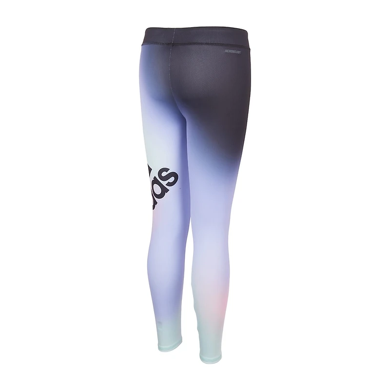 adidas Big Kid Girls Mid Rise Active Full Length Leggings