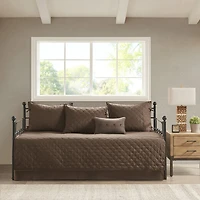 Madison Park Daybed Westbrook 6-pc. Reversible Faux Suede Coverlet Set