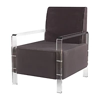 Furniture of America™ Saddle Brook Armchairs Upholstered Armchair