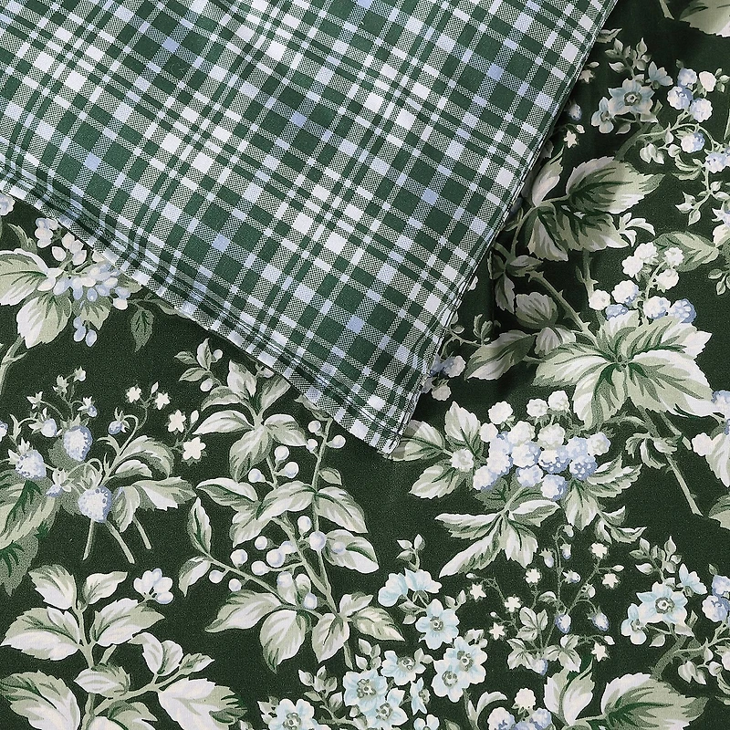 Laura Ashley Bramble Floral Duvet Cover Set