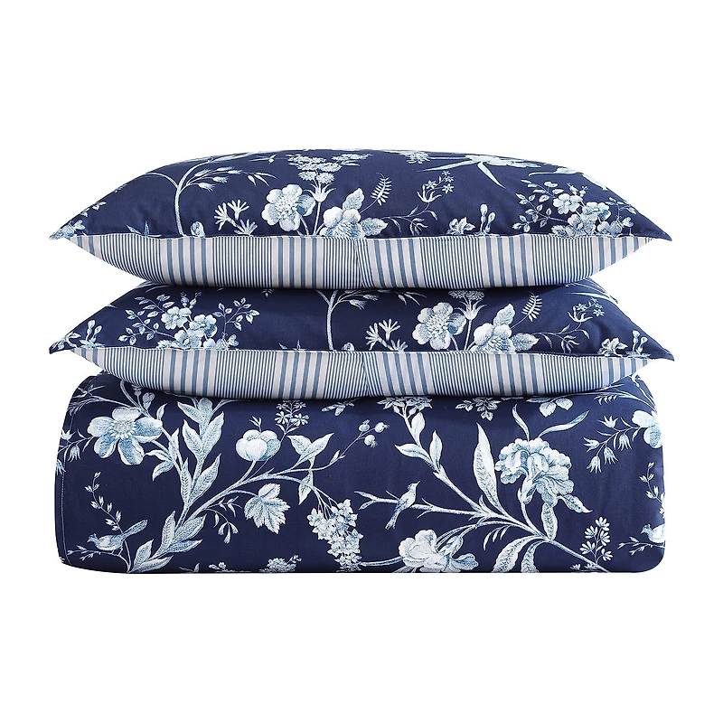 Laura Ashley Branch Toile Duvet Cover Set