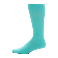 J. Ferrar Dress Mens 1 Pair Crew Socks