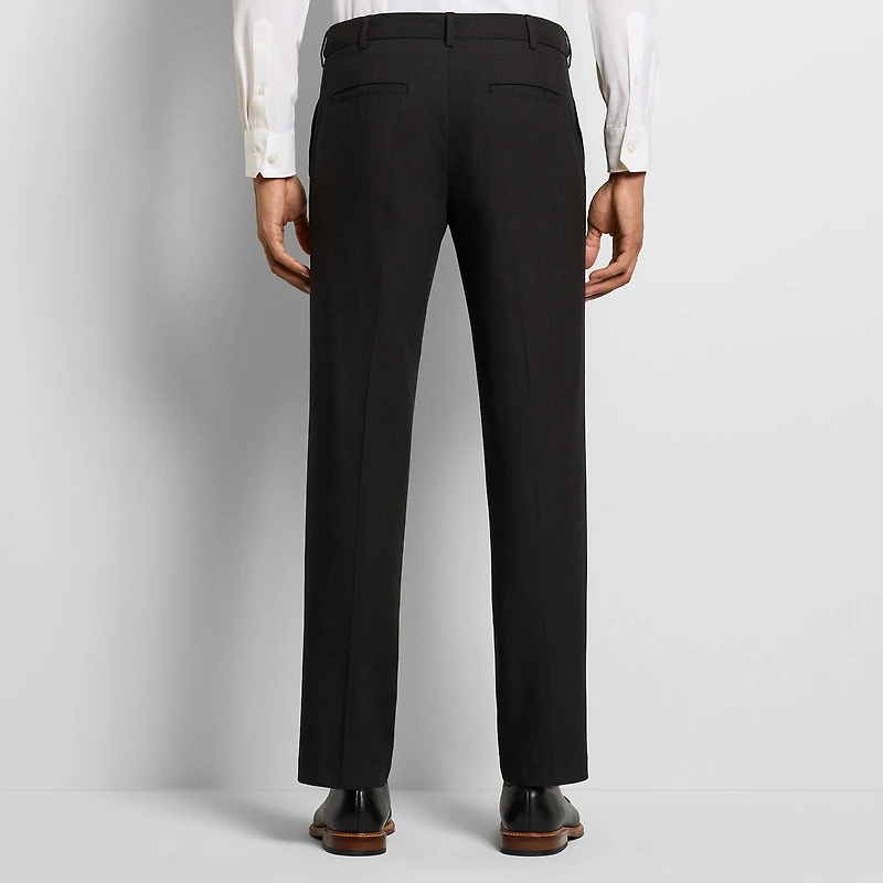 Van Heusen Soft Lux Stretch Mens Regular Fit Dress Flat Front Pant