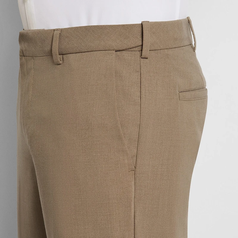 Van Heusen Soft Lux Stretch Mens Regular Fit Dress Flat Front Pant