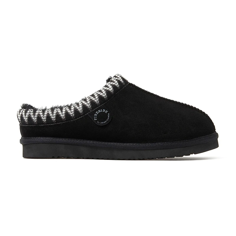 Dearfoams Grafton Mens Memory Foam Clog Slippers