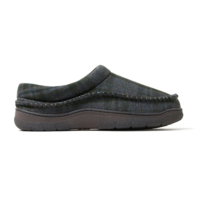 Dearfoams Thompson Mens Memory Foam Clog Slippers