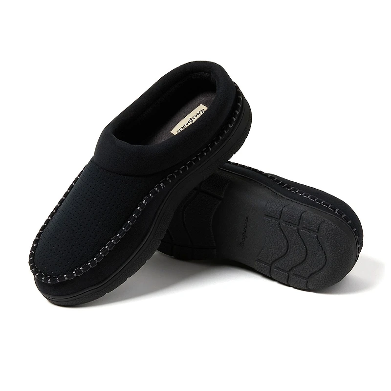 Dearfoams Thompson Mens Memory Foam Clog Slippers