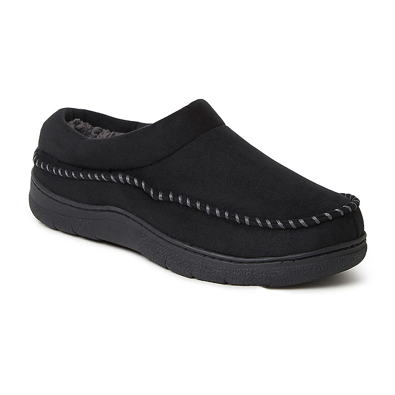 Dearfoams Thompson Mens Memory Foam Clog Slippers