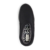Dearfoams Thompson Mens Memory Foam Clog Slippers