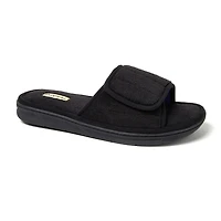 Dearfoams Collin Mens Memory Foam Slip-On Slippers