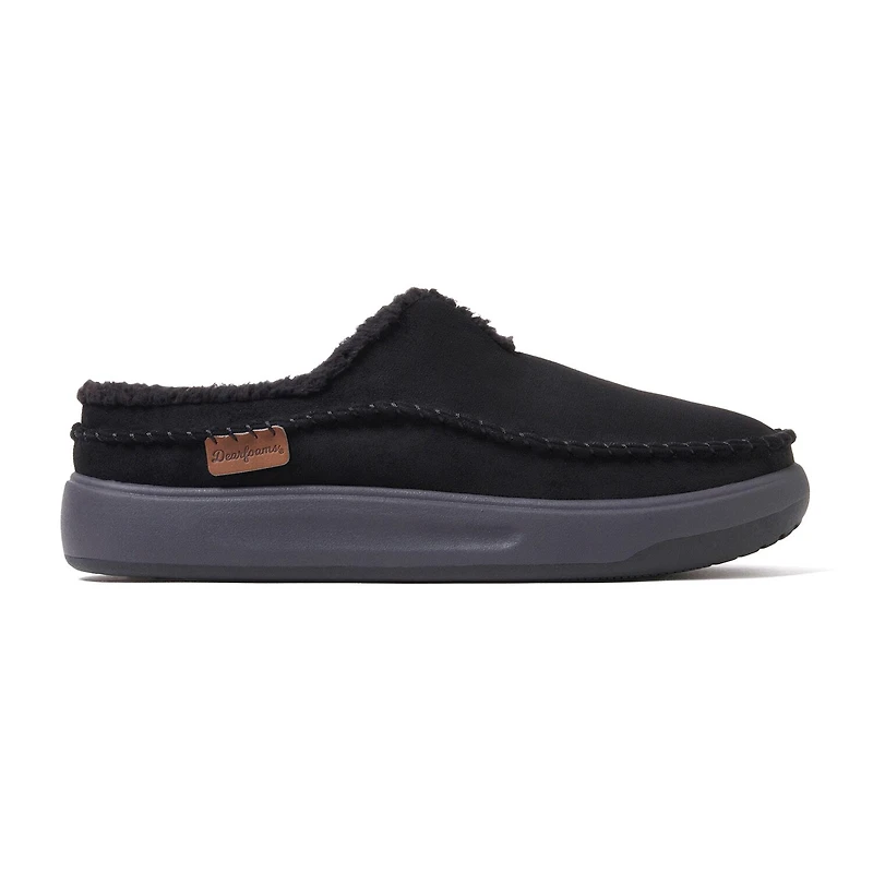 Dearfoams Elm Mens Memory Foam Clog Slippers
