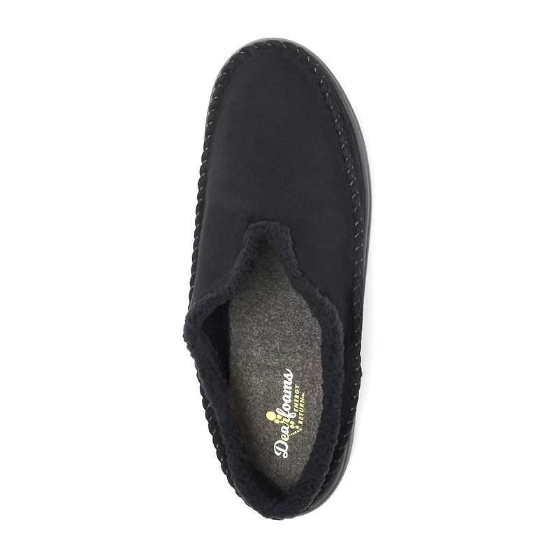 Dearfoams Elm Mens Memory Foam Clog Slippers