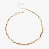 a.n.a Womens Stainless Steel 20 Inch Collar Necklace