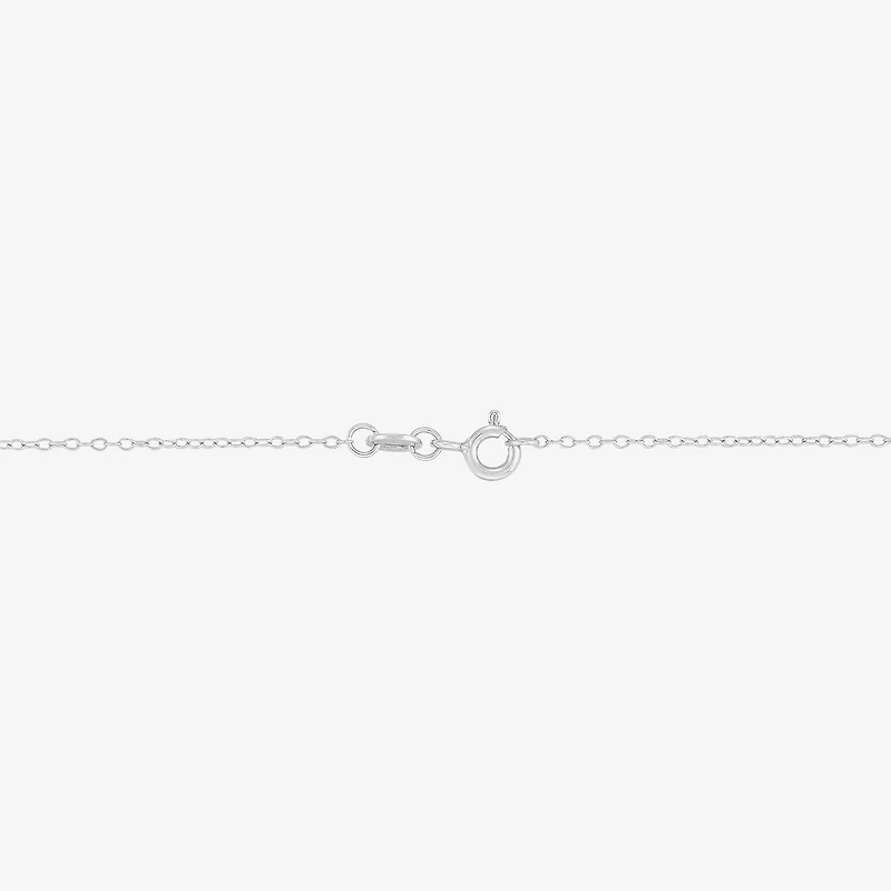 Butterfly Womens Genuine Pink Sterling Silver Butterfly 18 Inch Pendant Necklace