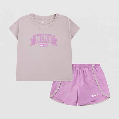 Nike Little Girls 2-pc. Short Set