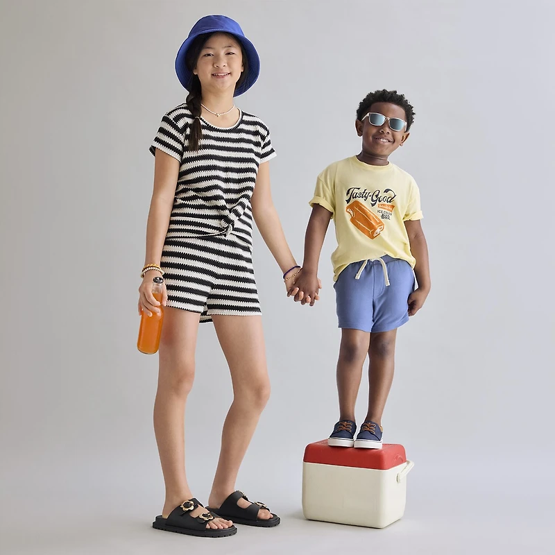 Thereabouts Little & Big Kid Girls Pull-On Short