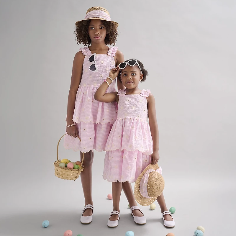 Blueberi Boulevard Little & Big Kid Girls Sleeveless A-Line Dress