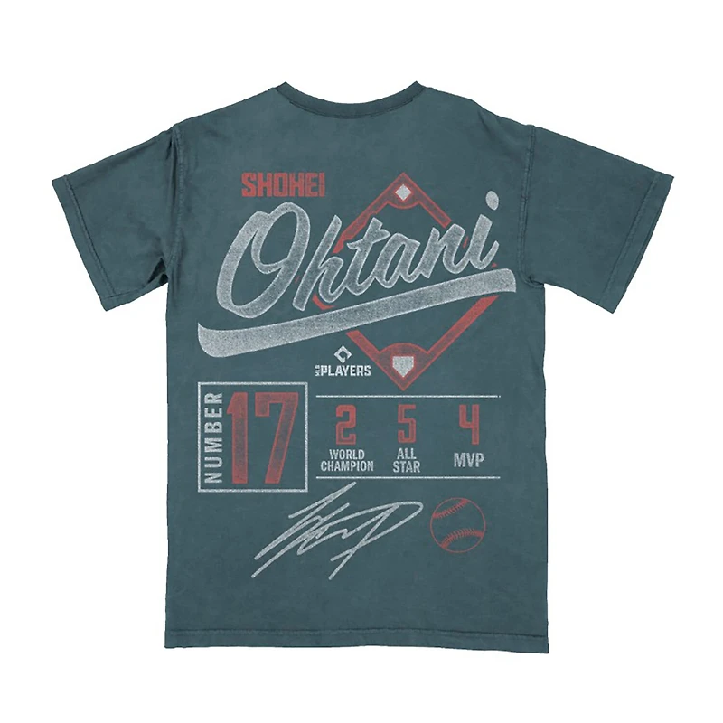 Shohei Ohtani Mens Crew Neck Short Sleeve Regular Fit Graphic T-Shirt