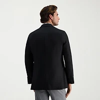 Haggar The Active Series Tailored Mens Stretch Fabric Modern Fit Sport Coat