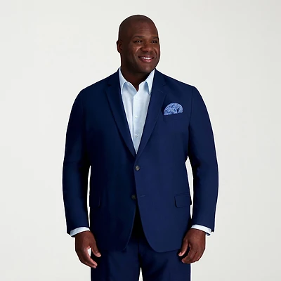 Haggar Smart Wash With Repreve Mens Classic Fit Big and Tall Suit Jacket