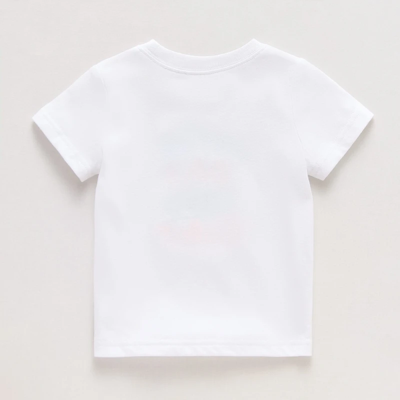 Okie Dokie Baby Boys Round Neck Short Sleeve Regular Fit Graphic T-Shirt