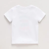 Okie Dokie Baby Boys Round Neck Short Sleeve Regular Fit Graphic T-Shirt