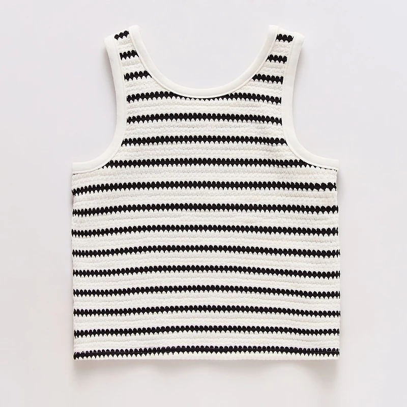 Thereabouts Little & Big Kid Girls Scoop Neck Sleeveless Tank Top