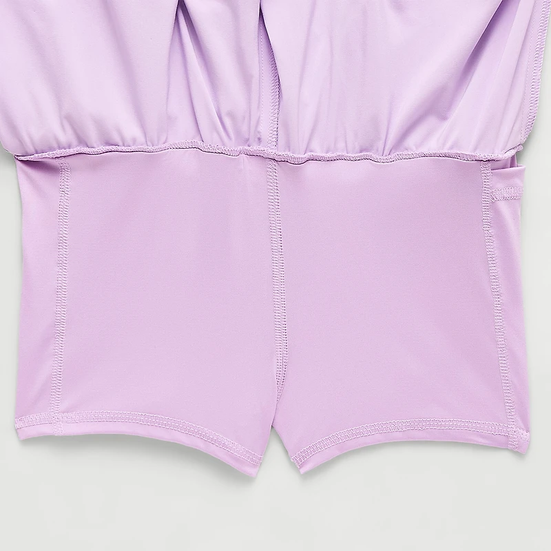 Xersion Little & Big Kid Girls Mid Rise Pull-On Short