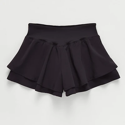 Xersion Little & Big Kid Girls Mid Rise Pull-On Short