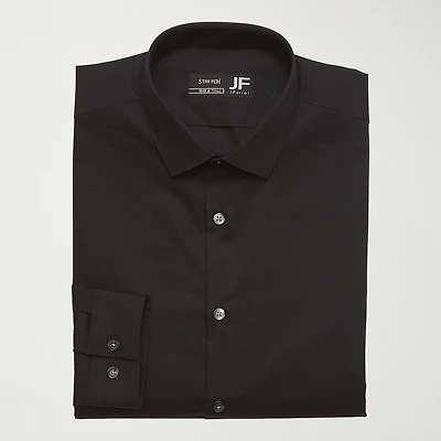 J. Ferrar Ultra Comfort Big & Tall Mens Regular Fit STRETCH FABRIC Wrinkle Free Long Sleeve Dress Shirt