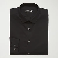 J. Ferrar Ultra Comfort Big & Tall Mens Regular Fit Stretch Fabric Wrinkle Free Long Sleeve Dress Shirt