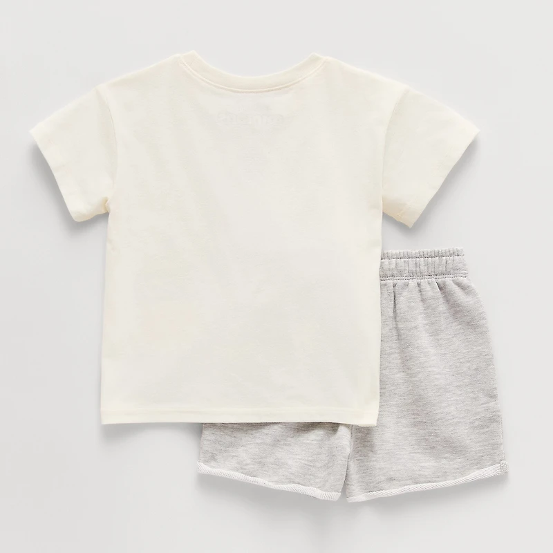 Grayson Little Toddler Boys Minions 2-pc. Short Set