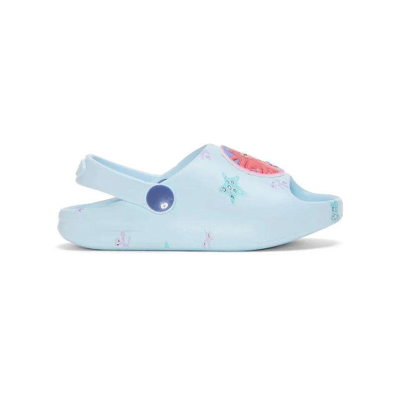 Disney Collection Girls Ariel Princess The Little Mermaid Slide Sandals