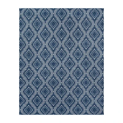 Erin Gates By Momeni Pleasant Geometric Indoor Outdoor Rectangular Accent Rug