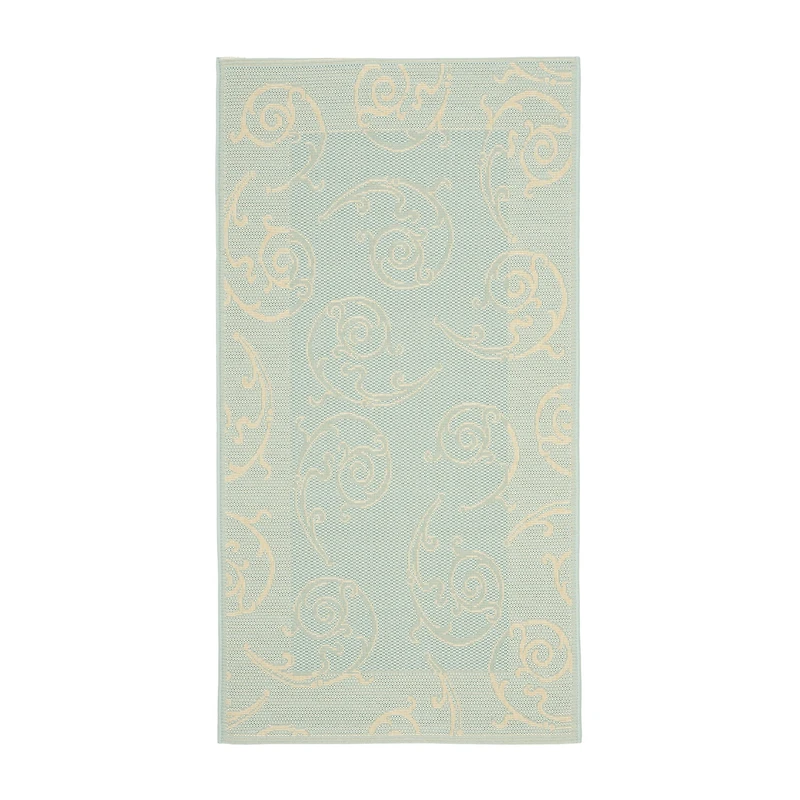Safavieh Courtyard Collection Cletus Geometric Indoor/Outdoor Area Rug
