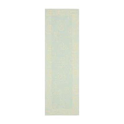 Safavieh Courtyard Collection Cletus Geometric Indoor/Outdoor Runner Rug