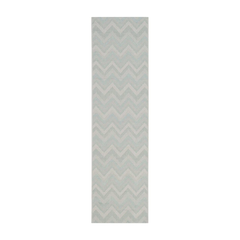 Safavieh Courtyard Collection Duncan Geometric Indoor/Outdoor Runner Rug